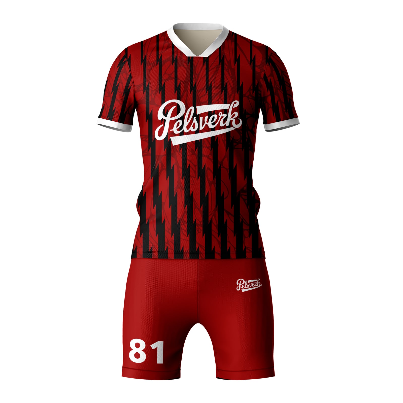 Maroon Black Custom Rugby Kit Design 10